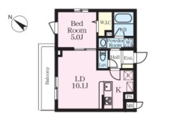 FAM ogikuboの物件間取画像